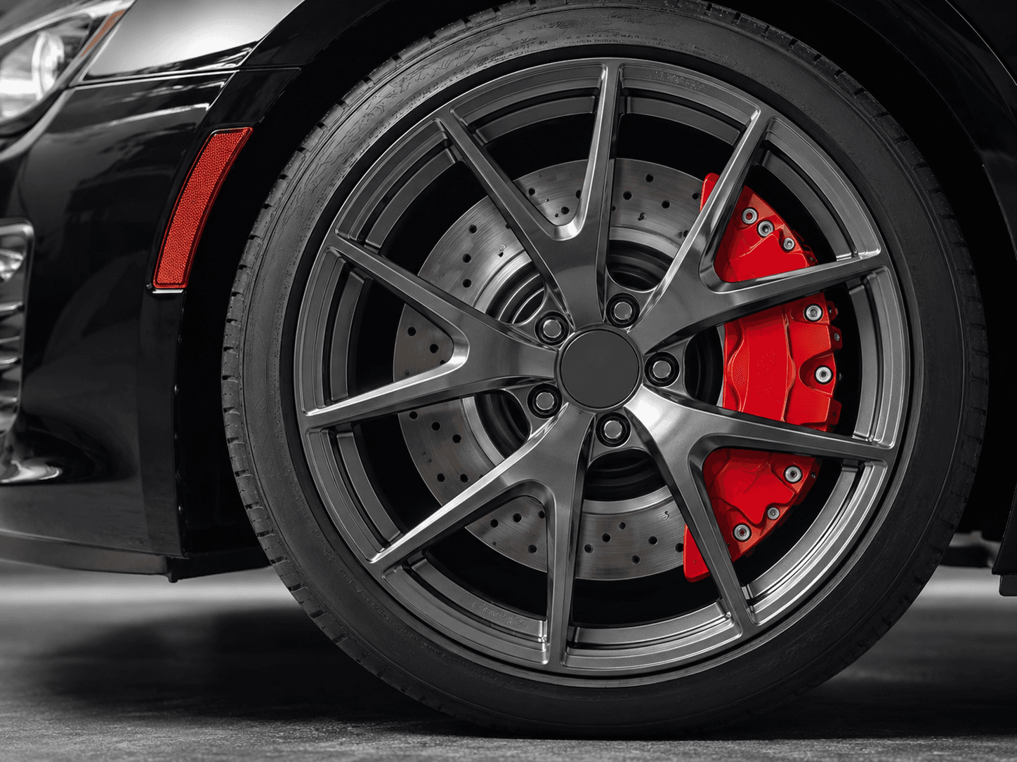 Decorative aluminum brake caliper appearance cover for exterior customization
