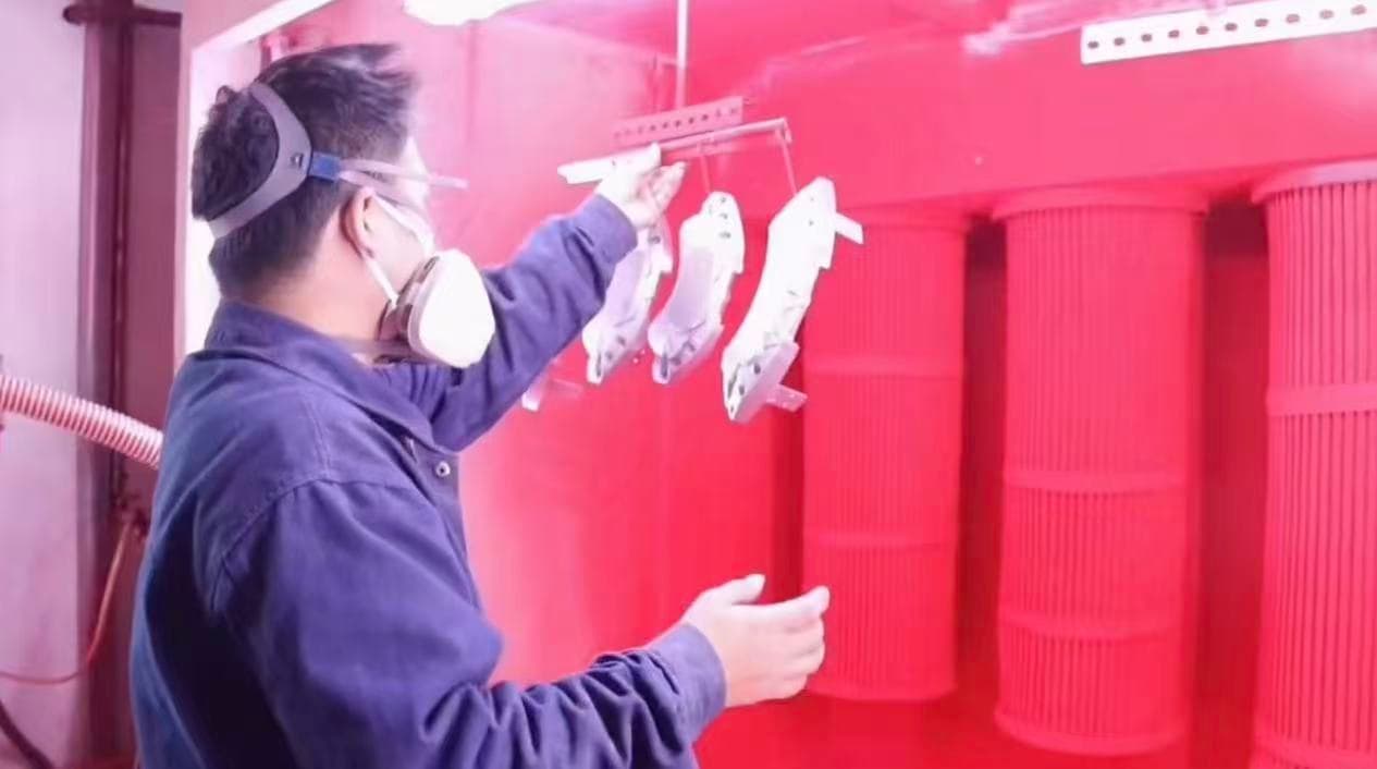 In-house spray painting and surface finishing support for aluminum die casting parts