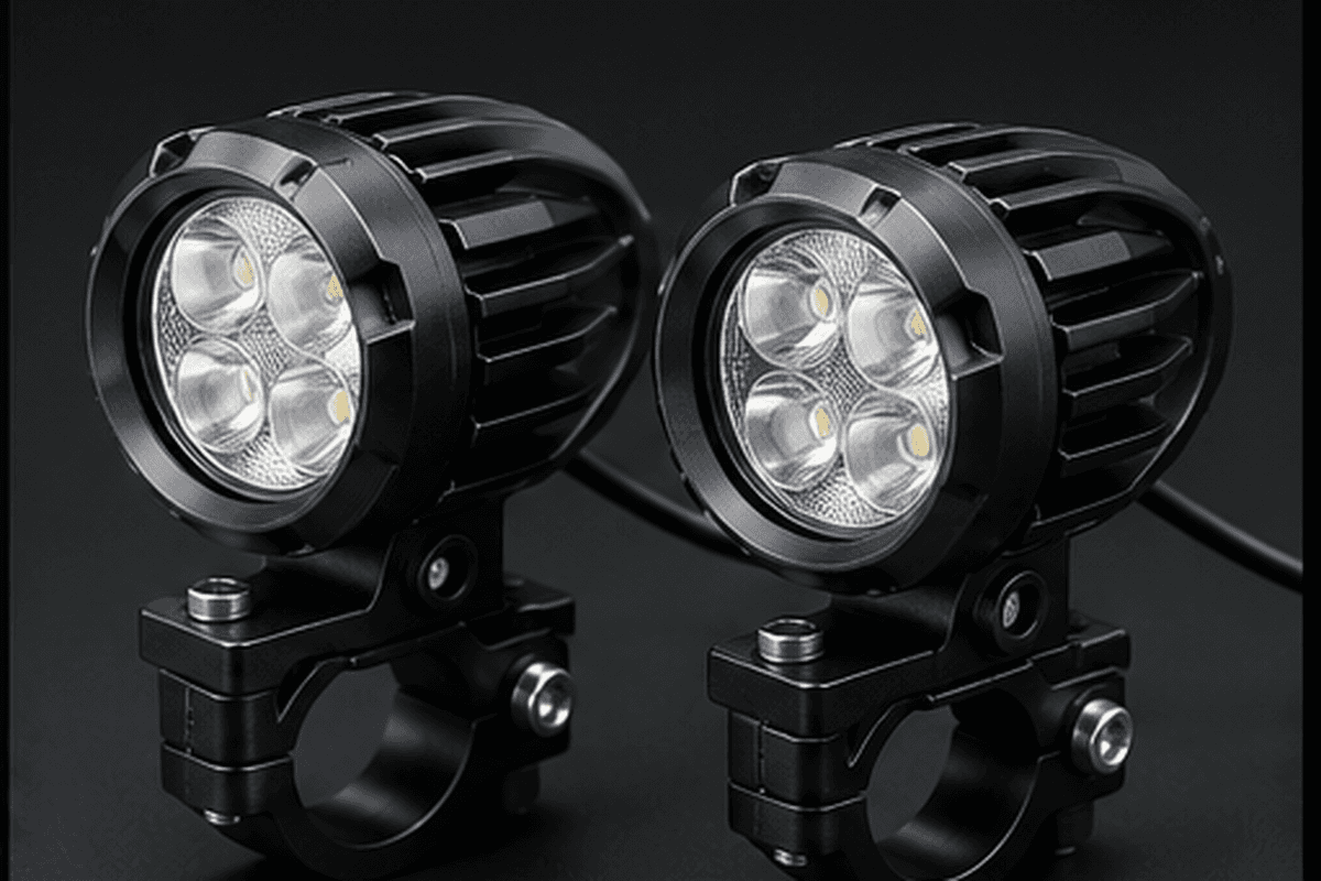 Motorcycle LED auxiliary light product for OEM motorcycle lighting supply